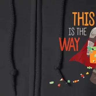 The This Is The Way Halloween Full Zip Hoodie