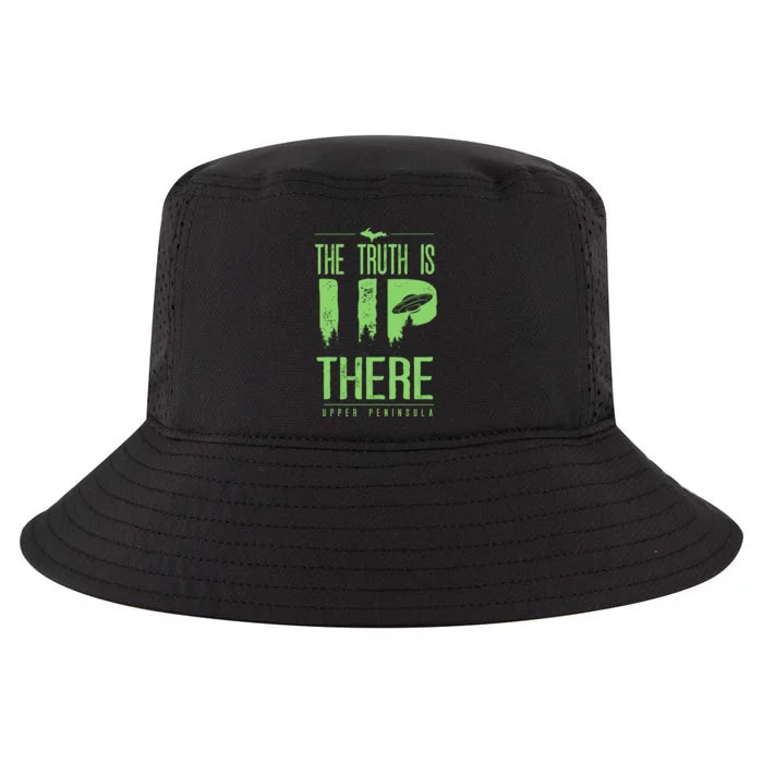 The Truth Is Up There Upper Peninsula Ufo Cool Comfort Performance Bucket Hat