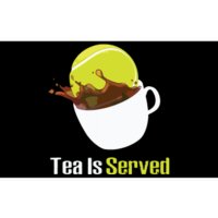 Tennis Tea Is Served Funny Tennis Funny Tea Served Fun Cute Bumper Sticker