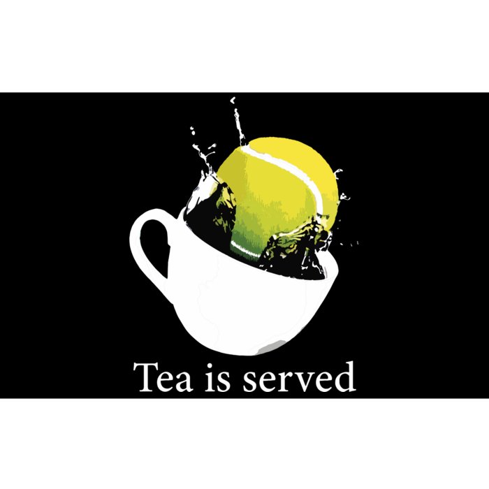 Tennis Tea Is Served Bumper Sticker