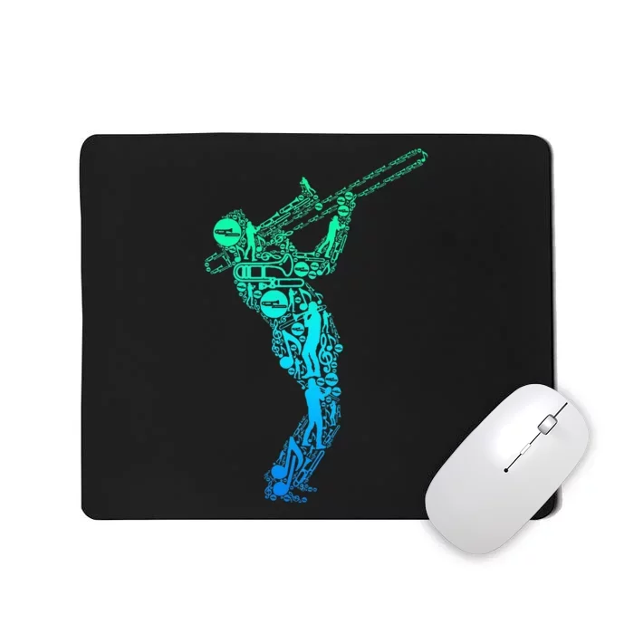 Trombone Trombonist Jazz Musician Mousepad