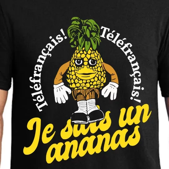 Tvo Telefrancais Je Suis Ananas Pajama Set