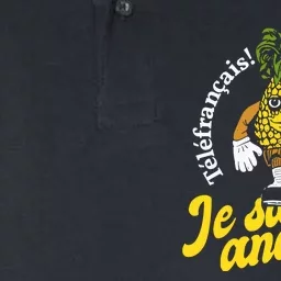 Tvo Telefrancais Je Suis Ananas Softstyle Adult Sport Polo