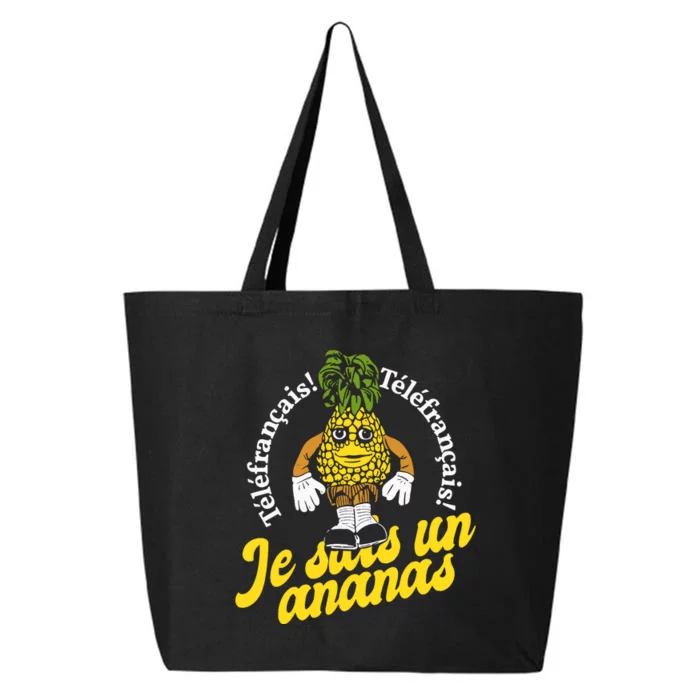 Tvo Telefrancais Je Suis Ananas 25L Jumbo Tote