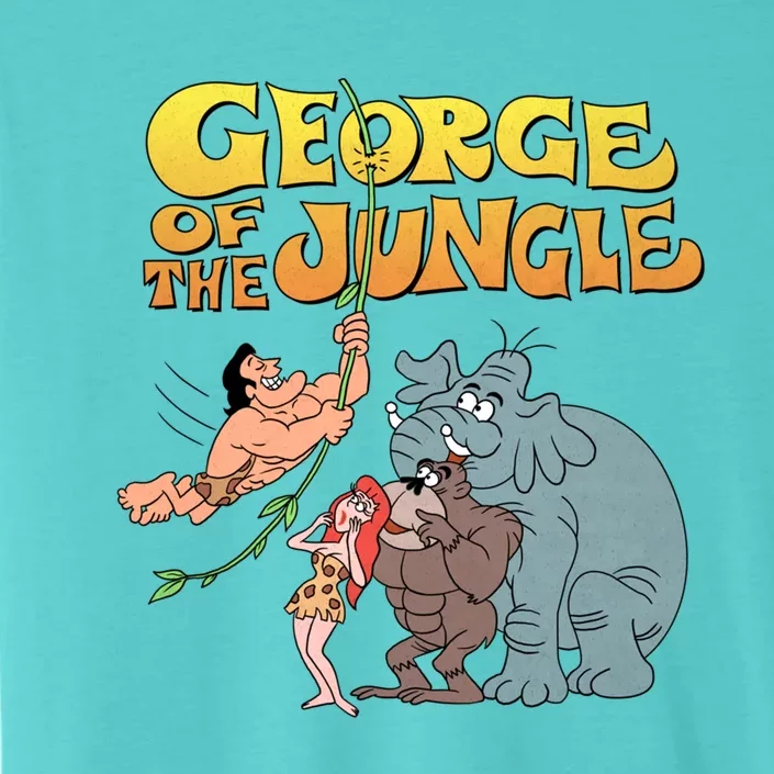 Tribute To Jay Ward George Of The Jungle Characters ChromaSoft Performance T-Shirt