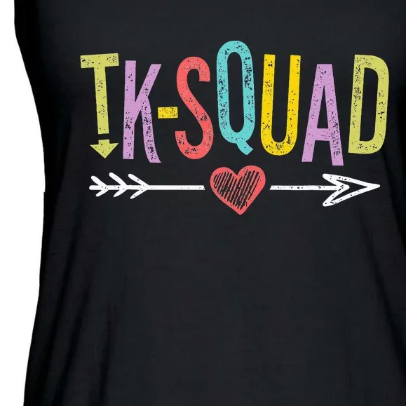 TK-Squad Transitional Kindergarten Teacher Team Ladies Essential Flowy Tank