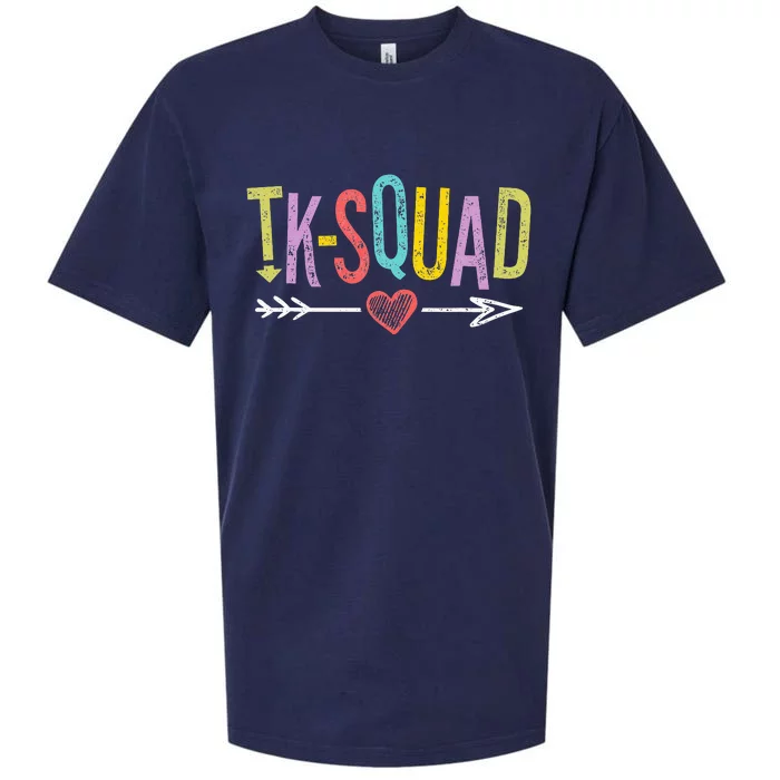 TK-Squad Transitional Kindergarten Teacher Team Sueded Cloud Jersey T-Shirt