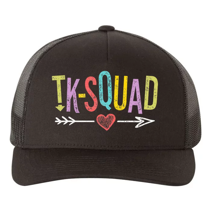 TKSquad Transitional Kindergarten Teacher Team Yupoong Adult 5-Panel Trucker Hat