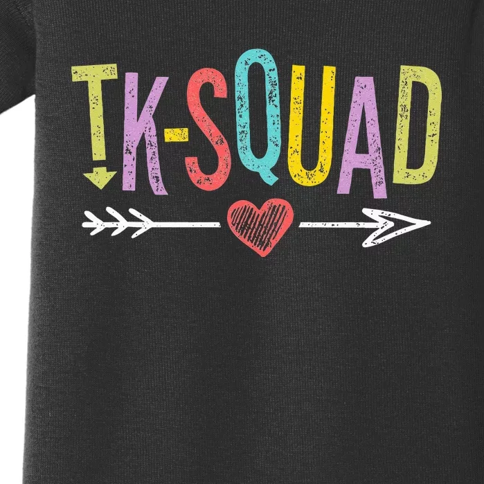 TKSquad Transitional Kindergarten Teacher Team Baby Bodysuit