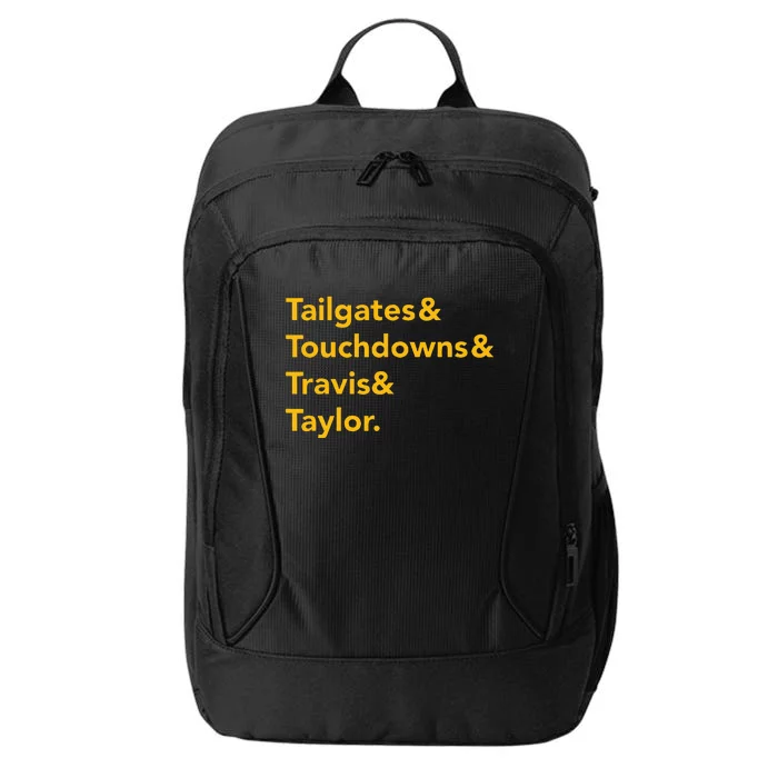 T.ravis & T.aylor Kansas City Football City Backpack