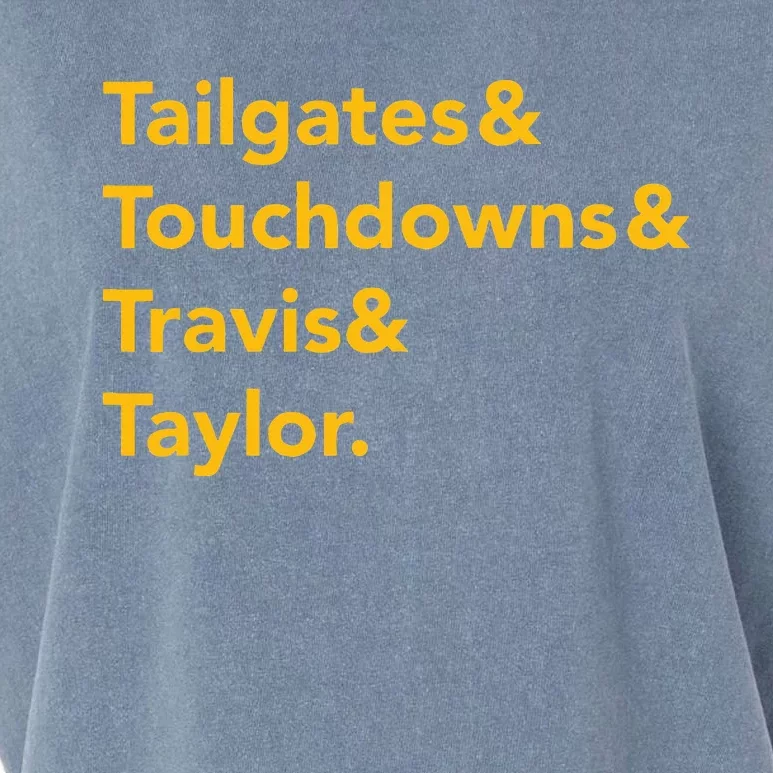 T.ravis & T.aylor Kansas City Football Garment-Dyed Women's Muscle Tee