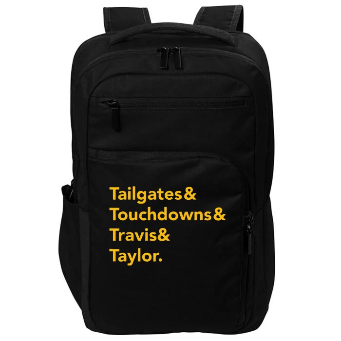 T.ravis & T.aylor K.ansas City Football Impact Tech Backpack