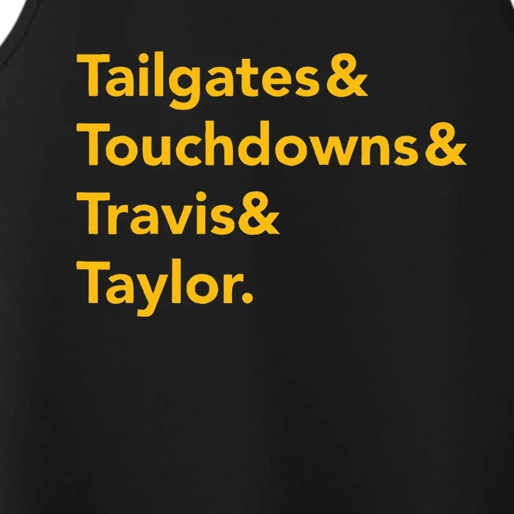 T.ravis & T.aylor K.ansas City Football Performance Tank