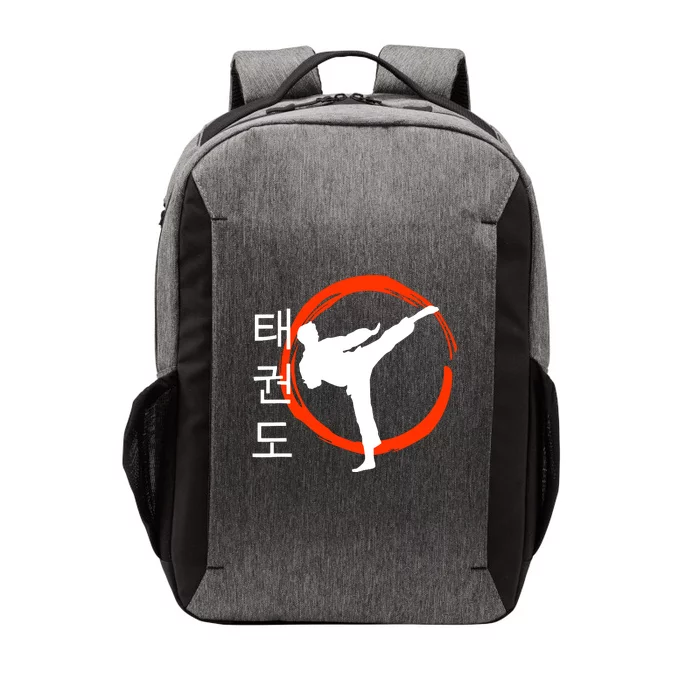 Taekwondo Tae Kwon Do Fighter Korean Vector Backpack