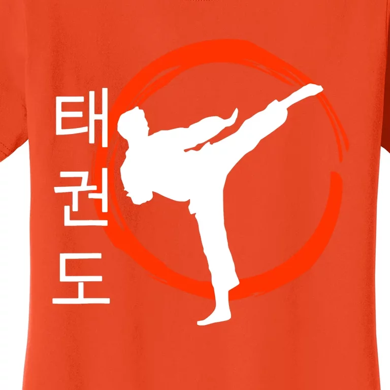 Taekwondo Tae Kwon Do Fighter Korean Women's T-Shirt