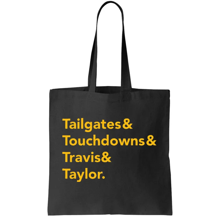 Travis & Taylor Kansas City Football Tote Bag