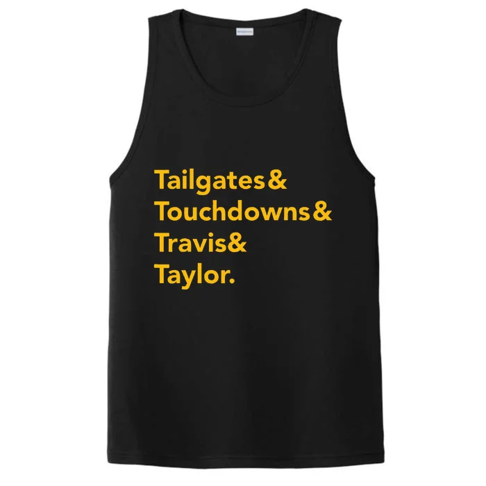 Travis & Taylor Kansas City Football Performance Tank