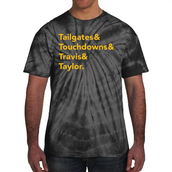 Travis & Taylor Kansas City Football Tie-Dye T-Shirt