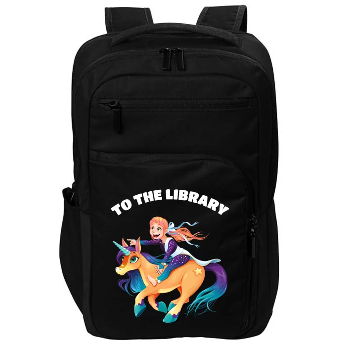 To The Library Impact Tech Backpack