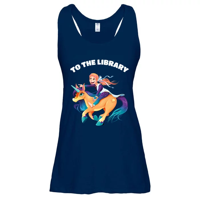 To The Library Ladies Essential Flowy Tank