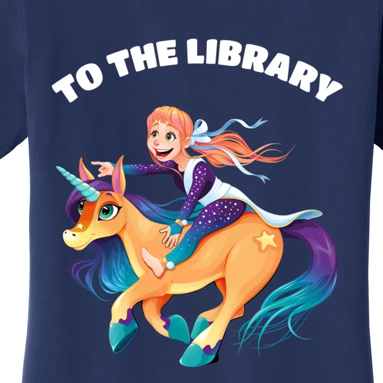 To The Library Women's T-Shirt