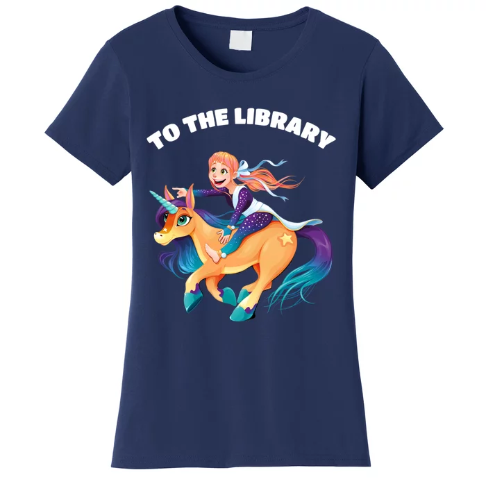 To The Library Women's T-Shirt