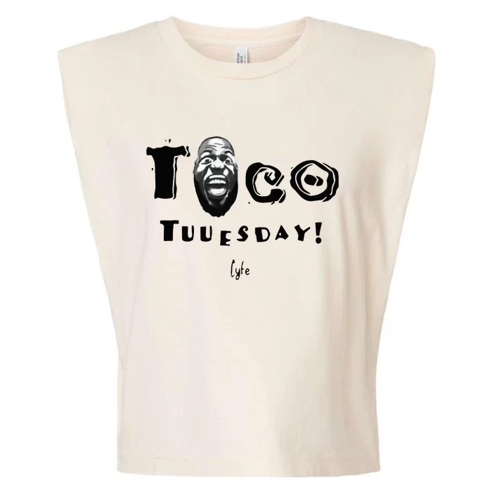 Taco Tuesday La Los Angeles Basketball Garment-Dyed Women's Muscle Tee