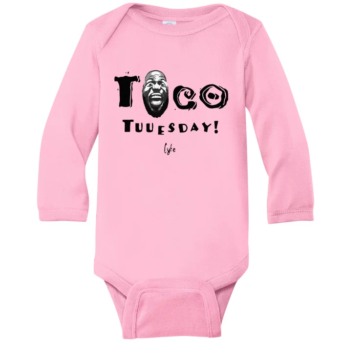 Taco Tuesday La Los Angeles Basketball Baby Long Sleeve Bodysuit