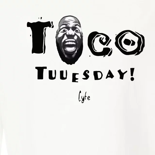 Taco Tuesday La Los Angeles Basketball Cropped Pullover Crew