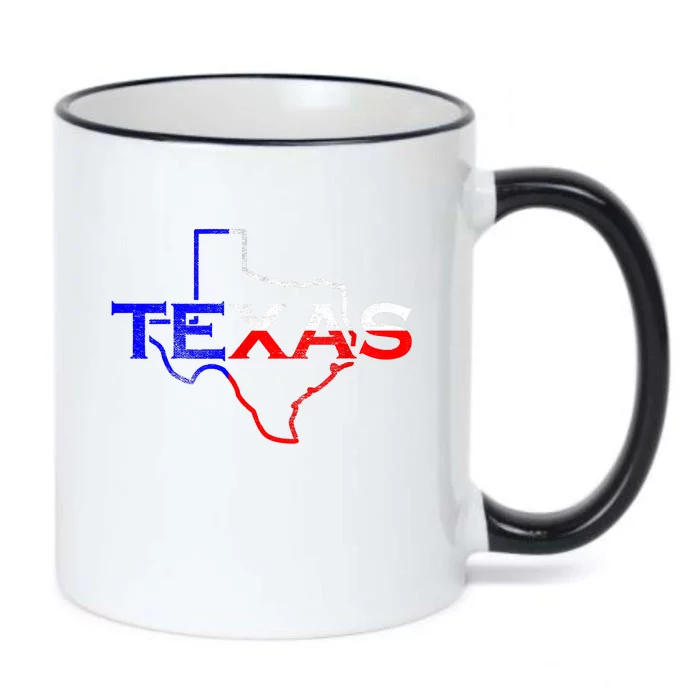 Texas The Lone Star State Black Color Changing Mug