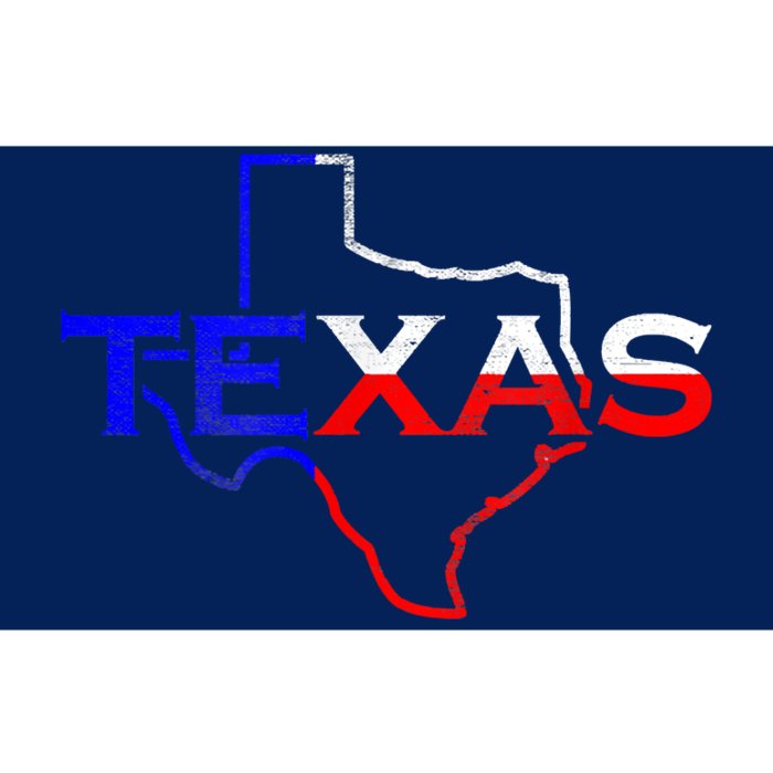 Texas The Lone Star State Bumper Sticker