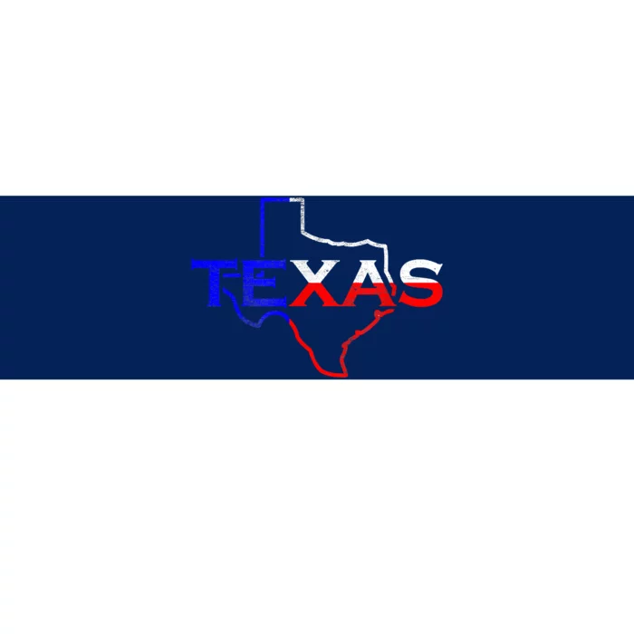 Texas The Lone Star State Bumper Sticker