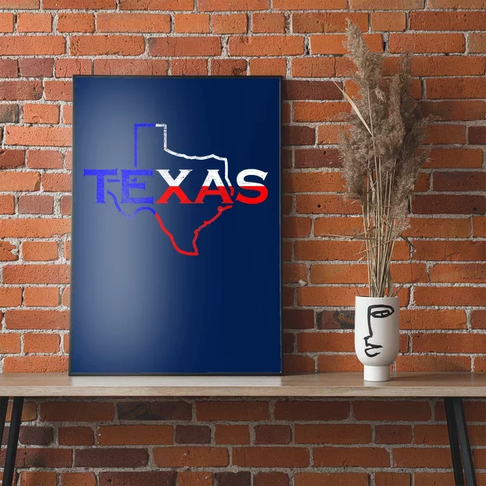 Texas The Lone Star State Poster