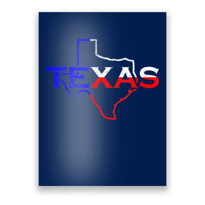 Texas The Lone Star State Poster