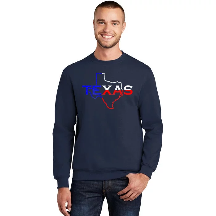 Texas The Lone Star State Tall Sweatshirt