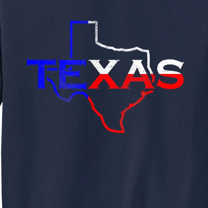 Texas The Lone Star State Tall Sweatshirt