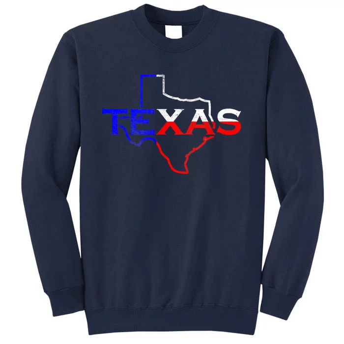 Texas The Lone Star State Tall Sweatshirt