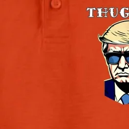 Trump Thug Life Dry Zone Grid Performance Polo