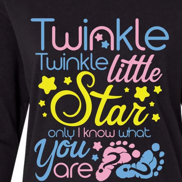 Twinkle Twinkle Little Star Only I Know What You Are Womens Cotton Relaxed Long Sleeve T-Shirt