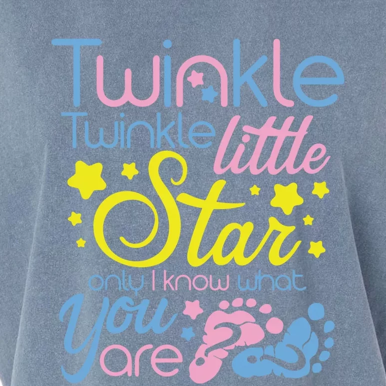 Twinkle Twinkle Little Star Only I Know What You Are Garment-Dyed Women's Muscle Tee