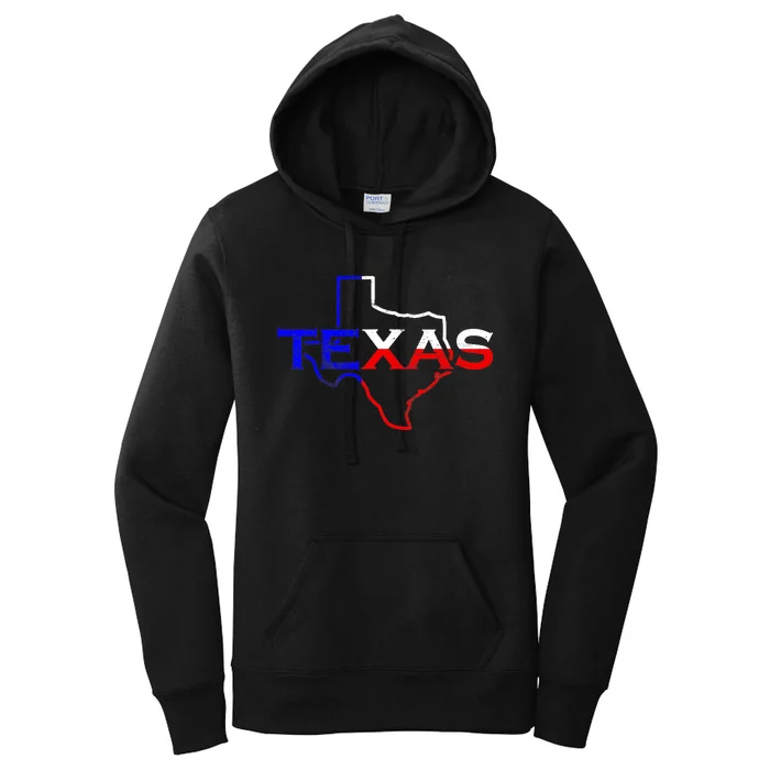 Texas The Lone Star State Novelty Women's Pullover Hoodie