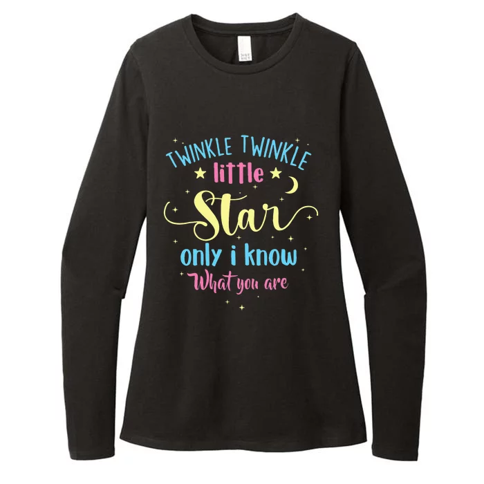 Twinkle Twinkle Little Star Gender Reveal Party Baby Shower Womens CVC Long Sleeve Shirt