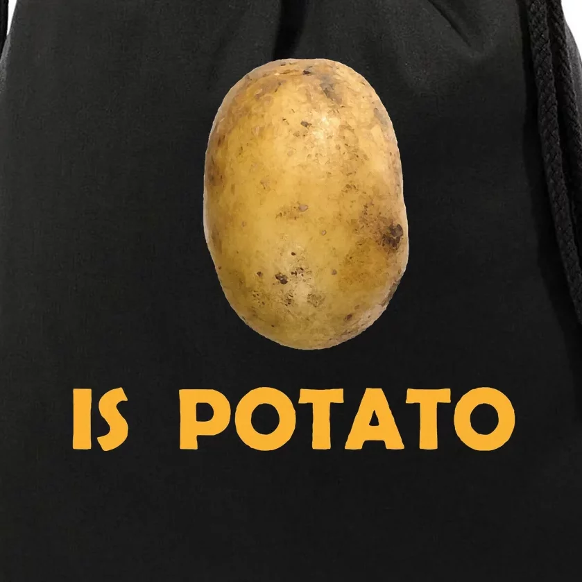 Trendy The Late Show With Stephen Colbert Is Potato Charity Drawstring Bag