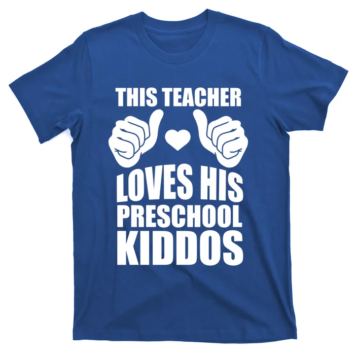 This Teacher Loves His Valentines Day Preschool Students Gift T-Shirt