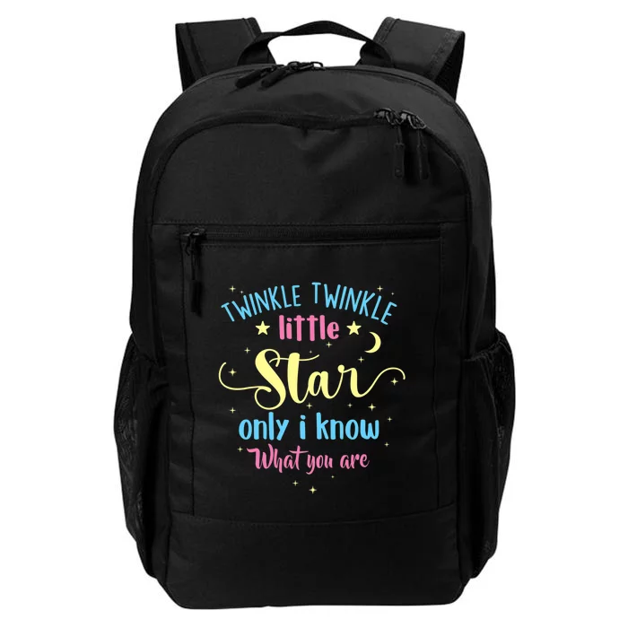 Twinkle Twinkle Little Star Gender Reveal Party Baby Shower Daily Commute Backpack