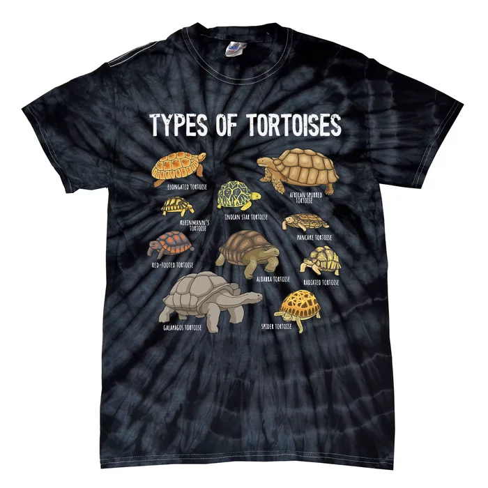 Tortoise Tortoise Lover Reptile Lover Tie-Dye T-Shirt