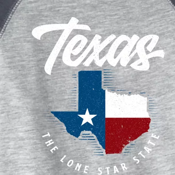 Texas The Lone Star State Gift Texas Map Cool Gift Toddler Fine Jersey T-Shirt