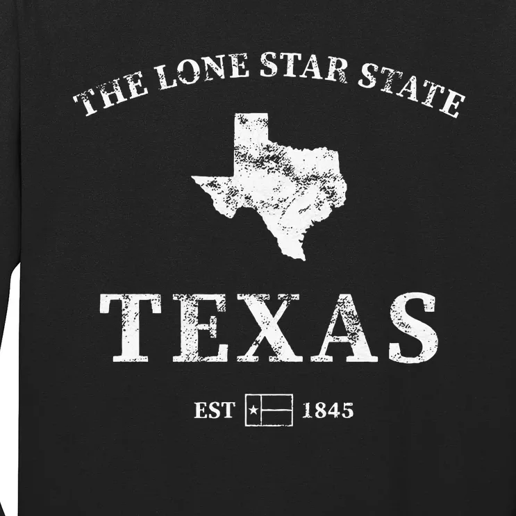 Texas The Lone Star State Long Sleeve Shirt