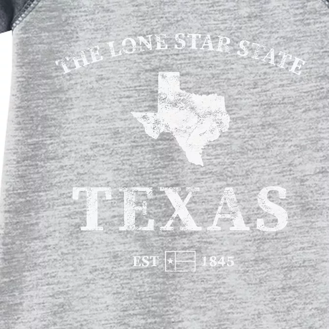 Texas The Lone Star State Infant Baby Jersey Bodysuit