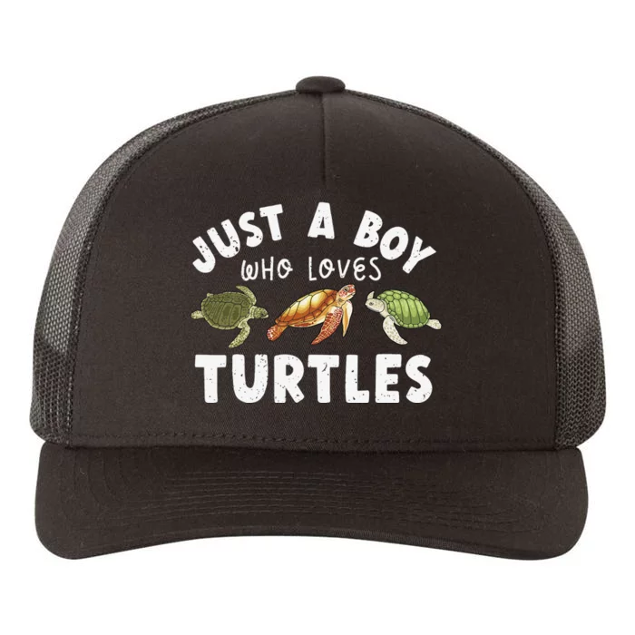 Turtle Turtle Lover Funny Turtle Yupoong Adult 5-Panel Trucker Hat